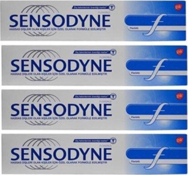 Sensodyne Florürlü Diş Macunu 50 Ml 4 Adet - Image 1