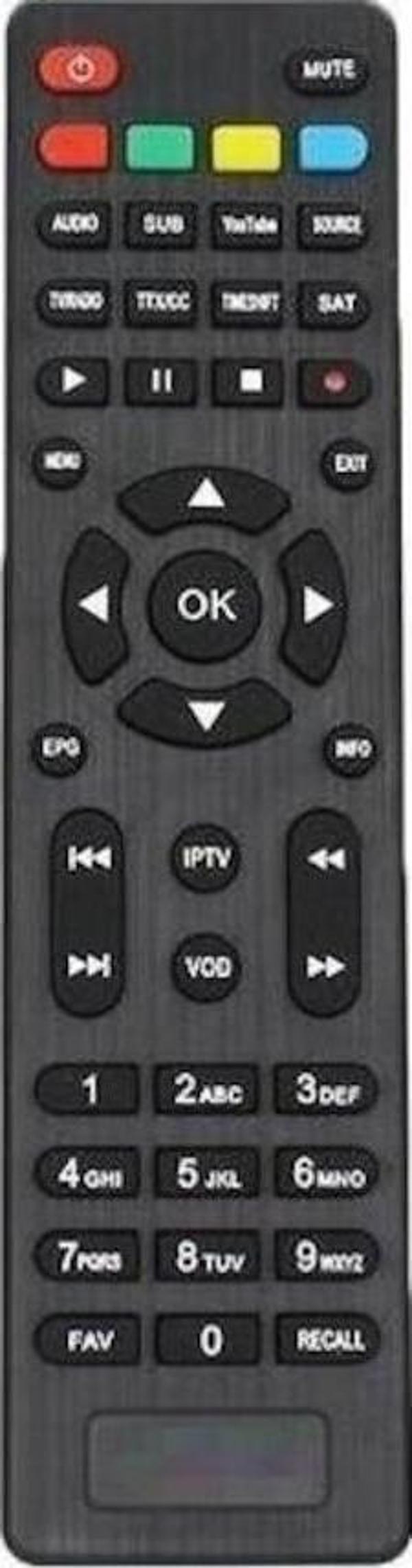 Ronax Mini Hd Zebra Uydu Alıcısı Kumandası - Image 1