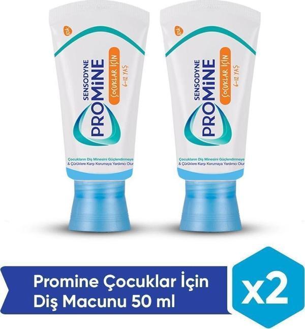 Sensodyne Promine Diş Macunu 50 Ml - Çocuklar Için 2 Adet - Image 1