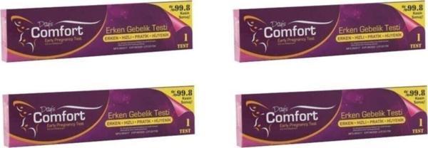 Comfort Days Erken Gebelik Testi 4 Adet - Image 1
