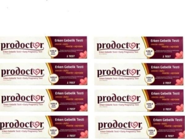 Prodoctor Erken Gebelik Testi 8 Adet Zfr8 - Image 1