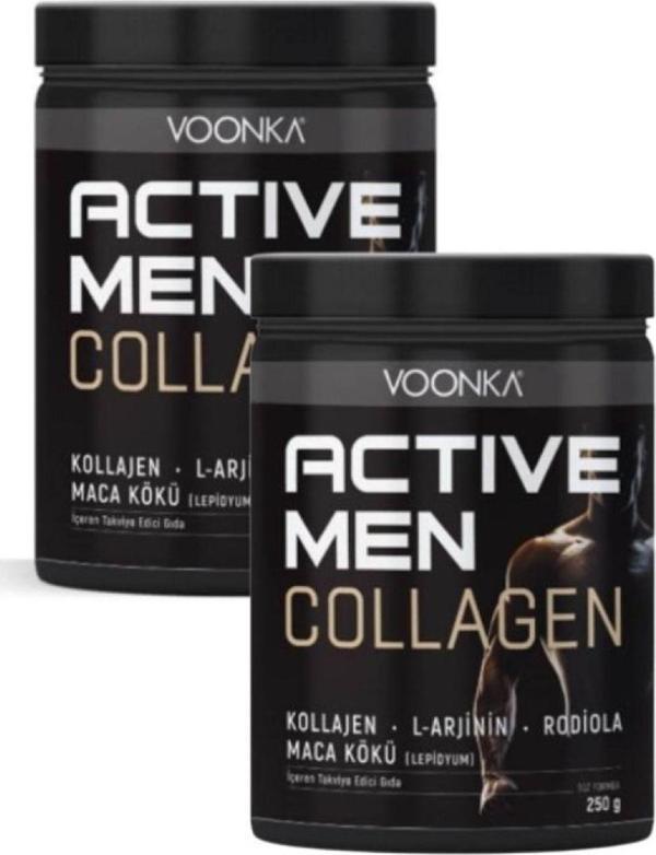 Voonka Active Men Collagen 250 Gr 2 Li Paket - Image 1