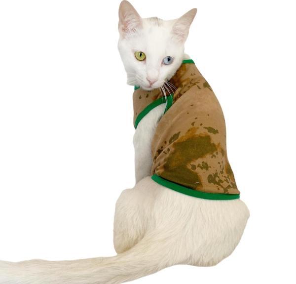 Camouflage Radar Atlet by Kemique Kedi Kıyafeti Kedi Elbise - Image 1