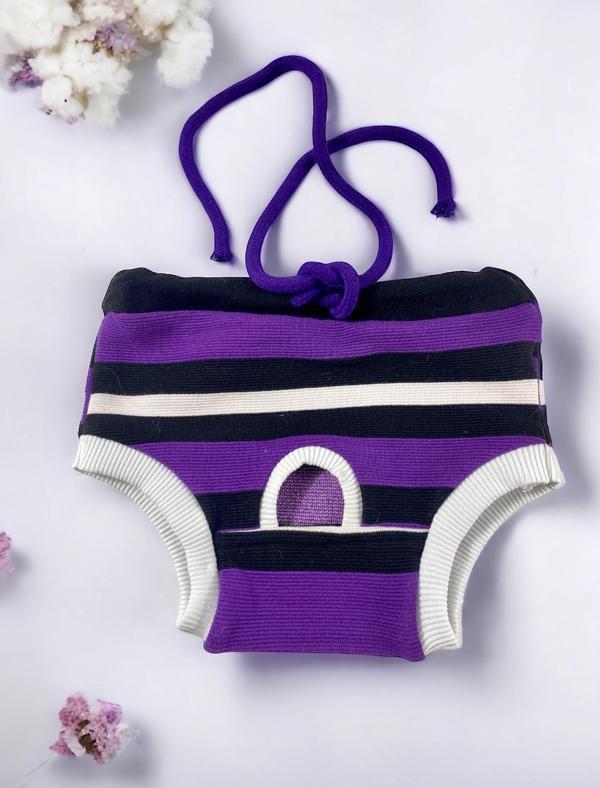 Cat Modern Purp Kedi İç Çamaşırı Regl Külot Don (Small / 1,5 - 3 kg)  - Image 1