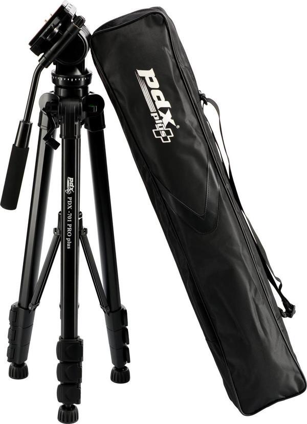 PDX 701 Pro Plus Profesyonel Video Tripod - Image 1
