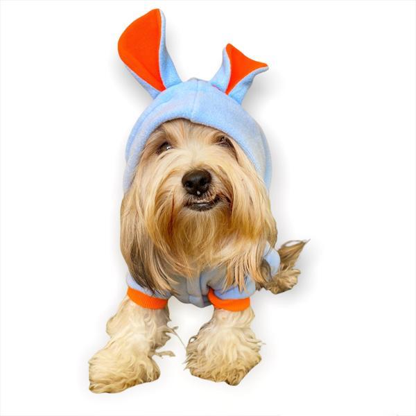 Bon Bunny Blue Kulaklı Köpek Tulumu Kıyafeti - Image 1