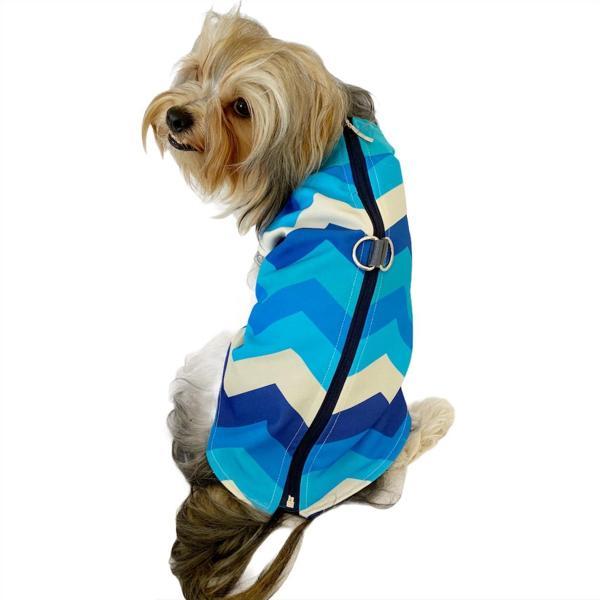 Blue Waves Su itici Yağmurluk Köpek Yağmurluğu  - Image 1