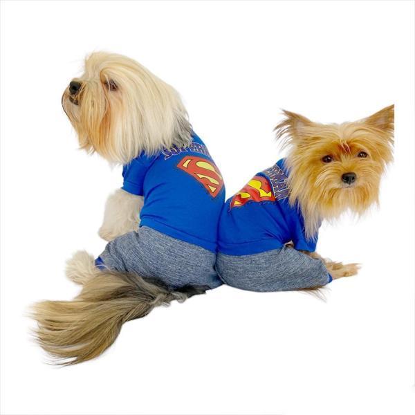 Superman Penye Tulum Köpek Tulumu Köpek Elbisesi - Image 1