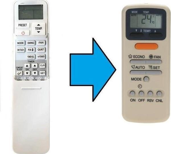 Toshiba Inverter Klima Kumandası-Resimde Sağdaki Gönderilir - Image 1