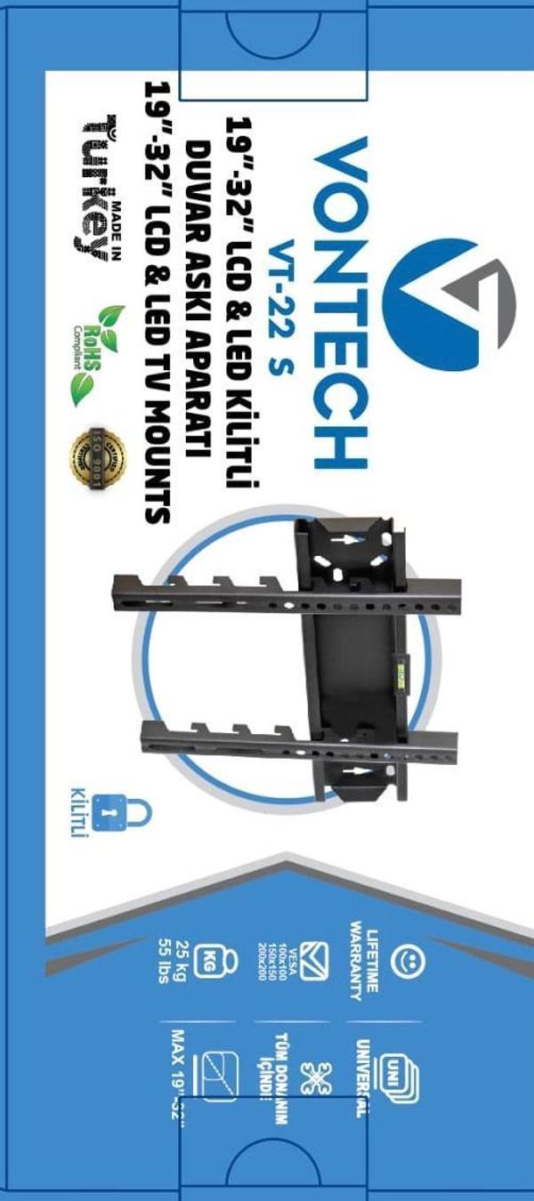 19-32 inç kilitli lcd askı aparatı - Image 1
