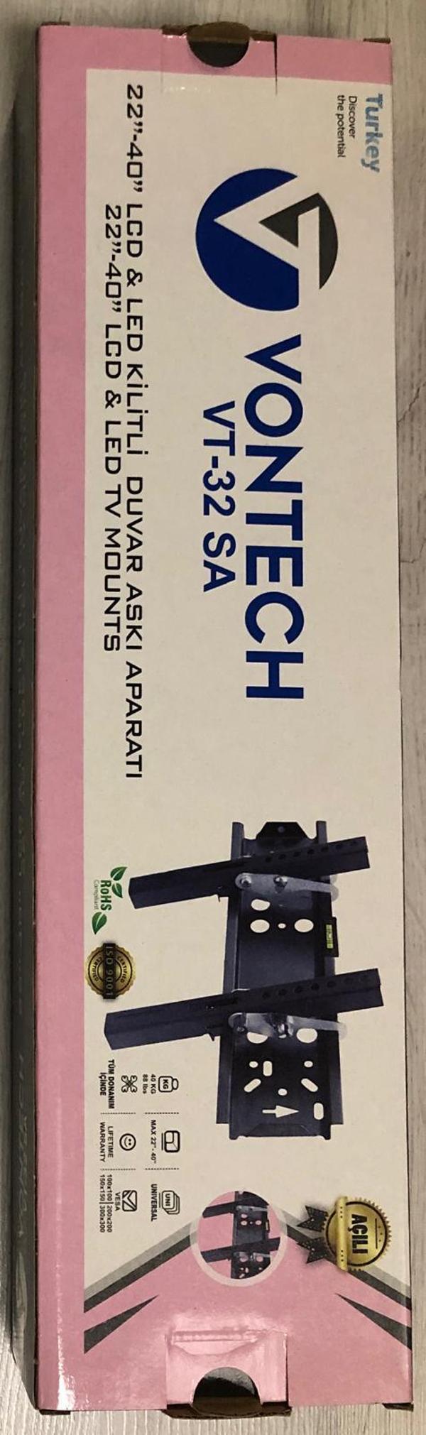22-40 inç lcd kilitli açılı askı aparatı - Image 1