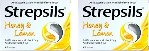 Strepsils Bal & Limon 24 Pastil 2 Kutu - Image 1