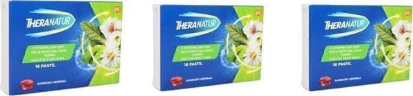 Theranatur Ahududu Aromalı 16 Pastil 3 Kutu - Image 1