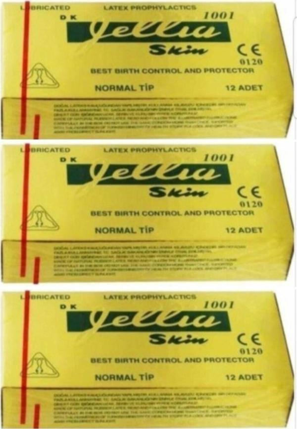 Jellia Normal Tip Prezervatif 12Li X 3 Paket Condom - Image 1