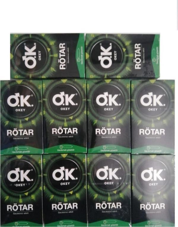 Okey Rötar Prezervatif 100 Lü (10 Paket) - Image 1