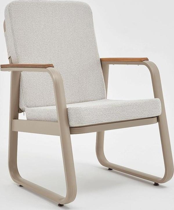 Erinöz Bella Bahçe Balkon Sandalyesi - Kum Rengi - Image 1