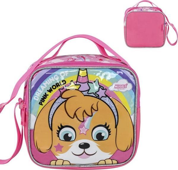 Muggle Beslenme Çantası Pınk World Koleksiyonu Mu-9035 - Image 1
