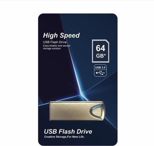 Elba 64GB Metal 2.0 USB Flash Bellek - Image 1