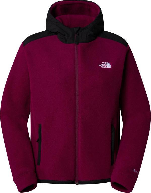 F0A7UJSKK91-R The North Face W Alpıne Polartec 200 F-Z Hooded Jacket Kadın Ceket Mor - Image 1