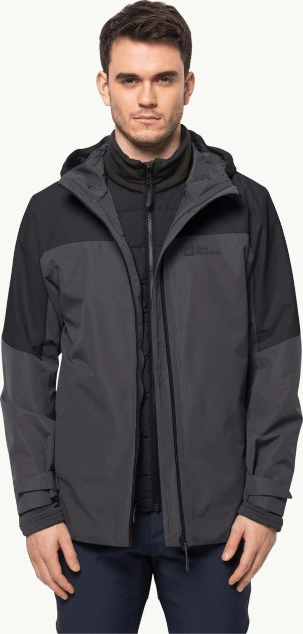 Jack Wolfskin GLAABACH 3IN1 JKT M Erkek Ceket JCK1115291-JCK6000 - Image 1
