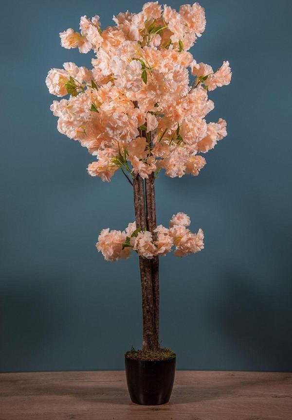Yapay Çiçekçiniz 120 Cm Luks Kavuniçi Bahar Dalı Ağacı - Image 1