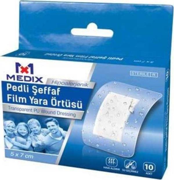 Medix Film Pedli 5X7Cm 10Lu - Image 1
