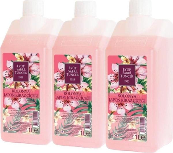 Eyüp Sabri Tuncer 1Lt Kiraz Çiçeği Kolonya X4 Adet - Image 1