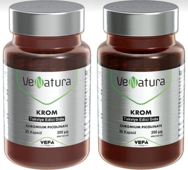 Venatura Krom Picolinate 90 Kapsul 2 Kutu - Image 1