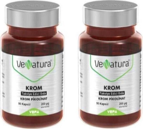 Venatura Krom Pikolinat 90 Kapsül 2 Adet - Image 1