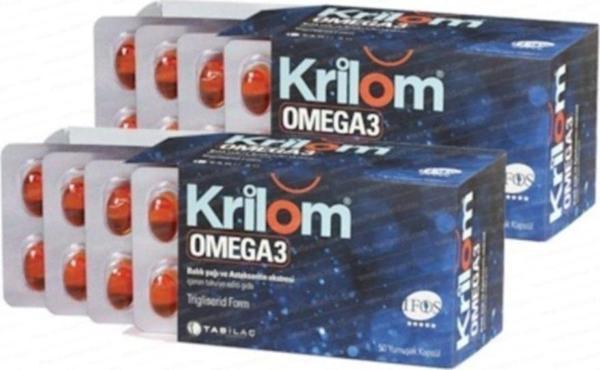Krilom Omega 3 50 Yumuşak Kapsül 2 Li Paket - Image 1