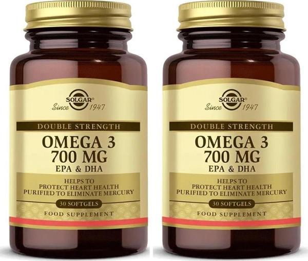 Solgar Omega-3 700 Mg 30 Softgel 2 Adet - Image 1