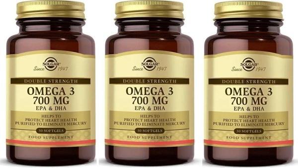 Solgar Omega-3 700 Mg 30 Softgel 3 Adet - Image 1