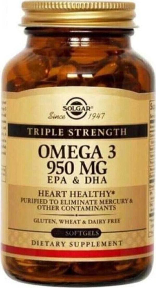 Solgar Omega-3 950 Mg 50 Kapsül - Image 1