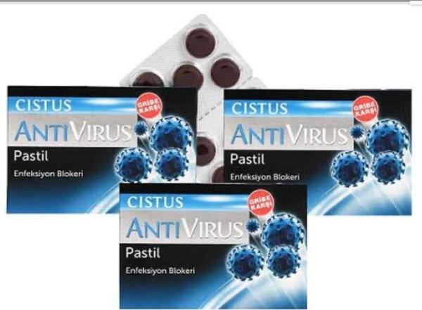 Cistus 10'Lu Boğaz Pastili 3 Adet - Image 1