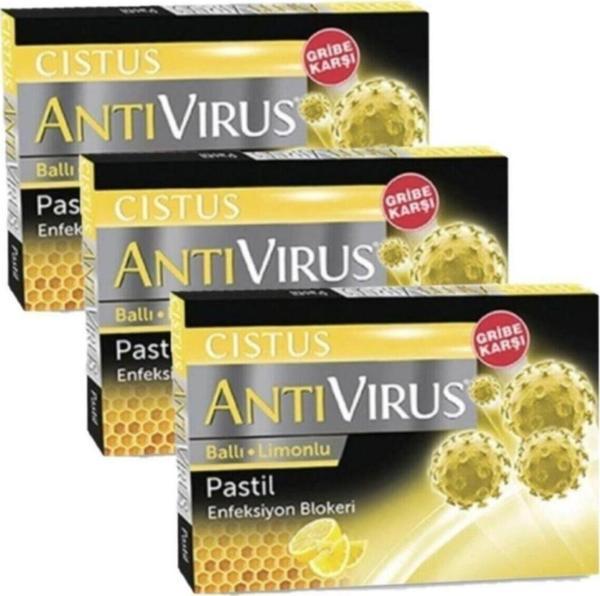 Cistus Ballı Limonlu 10 Pastil | 3 Adet - Image 1