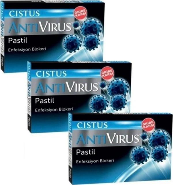 Cistus Mentollü Boğaz Pastili 3 Lü Avantaj Paketi - Image 1