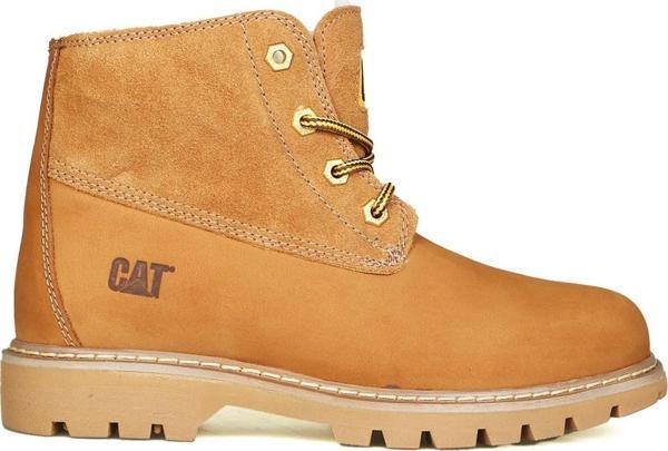 Caterpillar Vermont Fur Kadın Tarçın Nubuk Yarım Bot  - Image 1