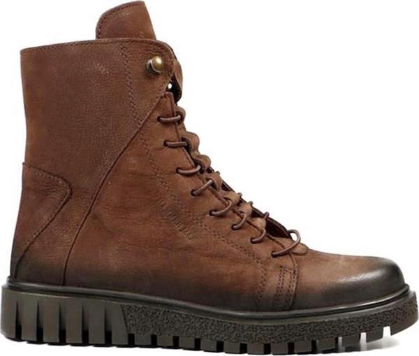 Hammer Jack Hakiki Deri  Kahve İnce Ykm Nubuk Kadın Bot - Image 1