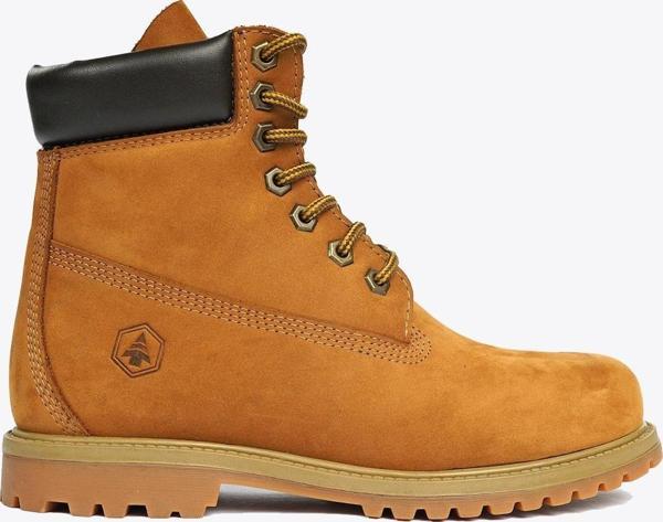 Hammer Jack Hakiki Deri Tarçın Nubuk Unisex Bot - Image 1
