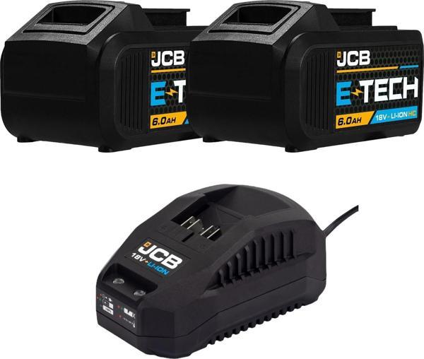 18 V 6.0 Ah Lithium-Ion Batarya ve Şarj Cihazı Seti - Image 1