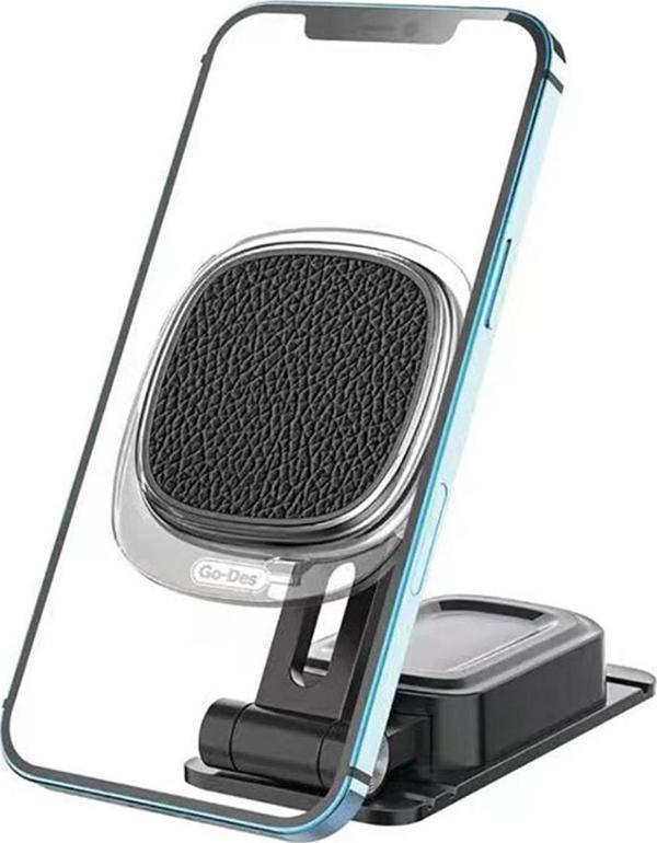 Go-Des 360 Derece Dönebilen Magnetik Stand - Laptop - Monitör Araç Telefon Tutucu Go Des Gd-Hd967 - Image 1