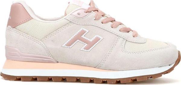 Hammer Jack Peru Hakiki Deri Labm-Pudra Kadın Spor Ayakkabı  - Image 1