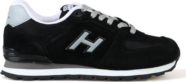 Hammer Jack Peru Hakiki Deri Siyah-Gri Kadın Ayakkabı   - Image 1