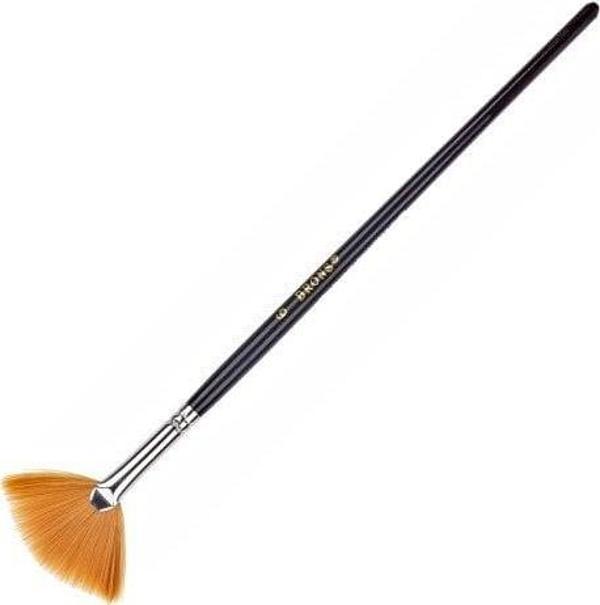 Brons Yağlı Boya Yelpaze Fırça No:6 145Y Br-605 (12 Li Paket) - Image 1