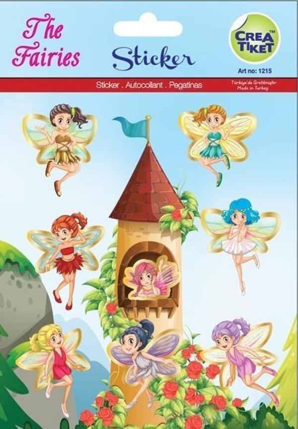 Crea Tiket Ceraworld Şeffaf - Efektli Çıkartma Periler 1215 - Image 1