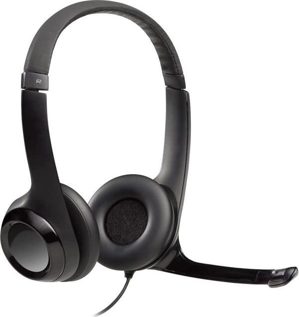 Logitech H390 Kablolu Kulak Üstü Mikrofonlu Kulaklık Siyah - Image 1