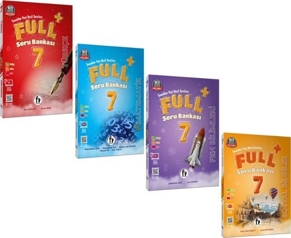 Fi Yayınları 7.Sınıf Türkçe Matematik Fen Bilimleri ve İnkılap Full Soru Bankası Seti 4 Kitap - Fi Yayınları - Image 1