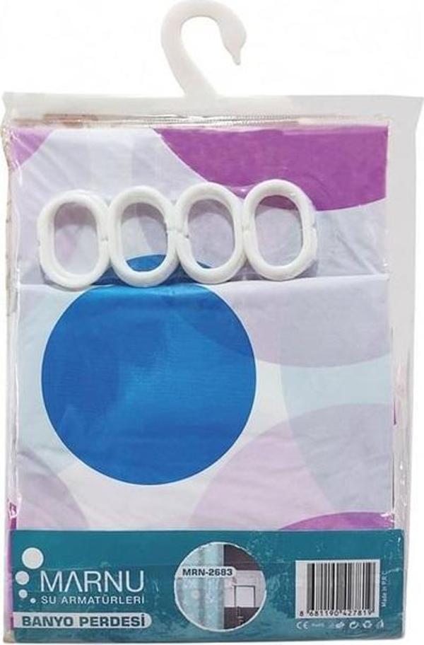 Knitex Marnu Banyo Perdesi Karma Renk 2683 - Image 1