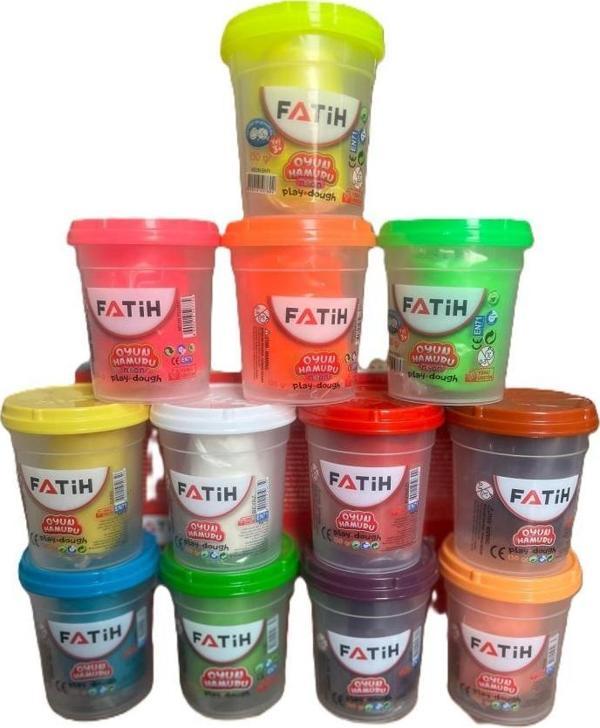 Fatih 12 Renk Oyun Hamuru Seti 12 X 130 Gr - Image 1