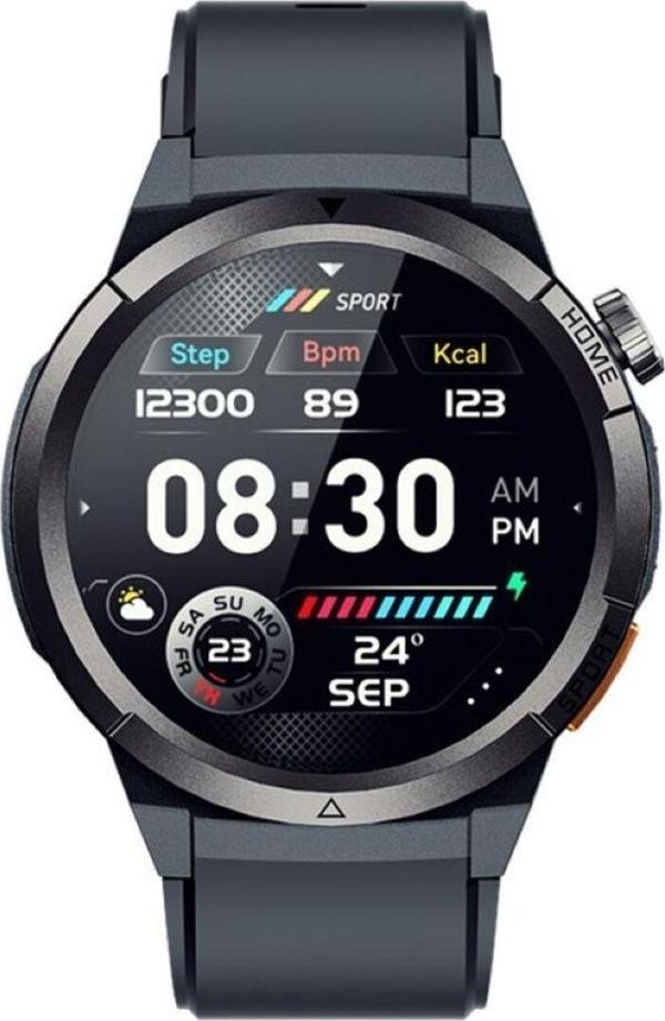 Qcy Active Gx Siyah 1.43" Hd Amoled Ekran Akıllı Saat Ip68 - Image 1